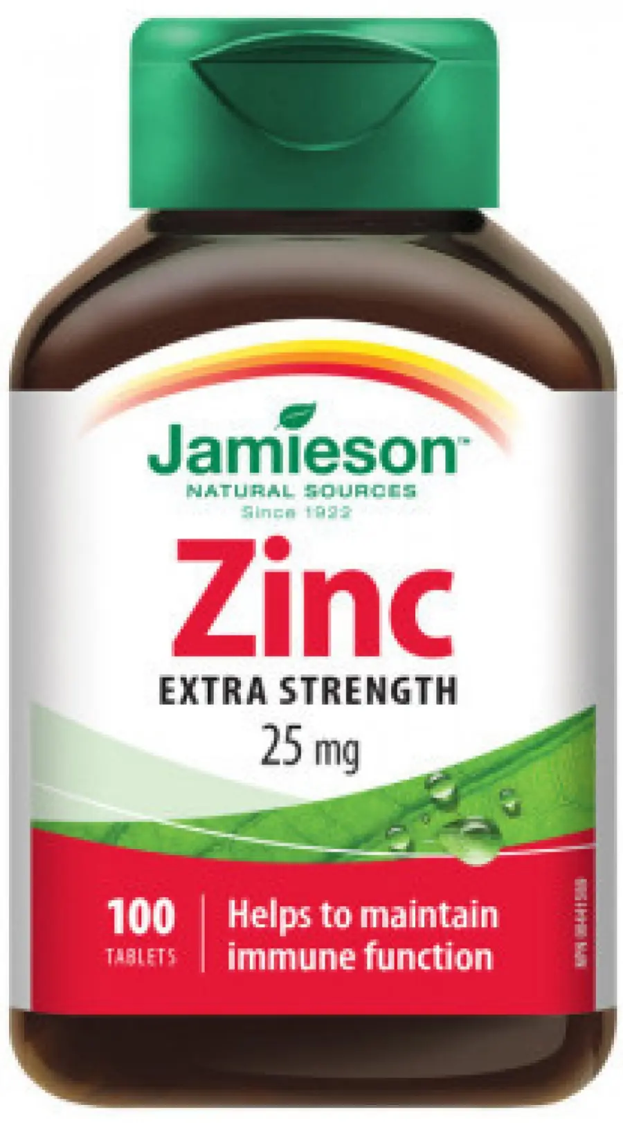 2274_JAMIESON ZINEK 25MG 100 TABLET